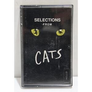 Cats Soundtrack Cassette Selections From Original Broadway Cast Recording 1989